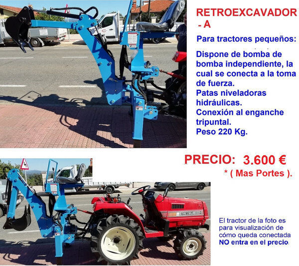 RETROEXCAVADORA retroexcavadora para tractor