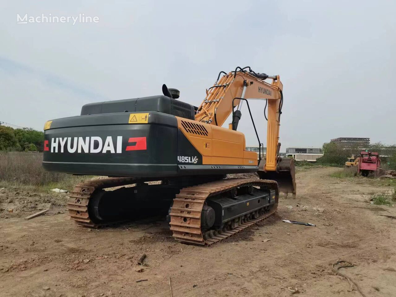 Hyundai 485lvs excavadora de cadenas