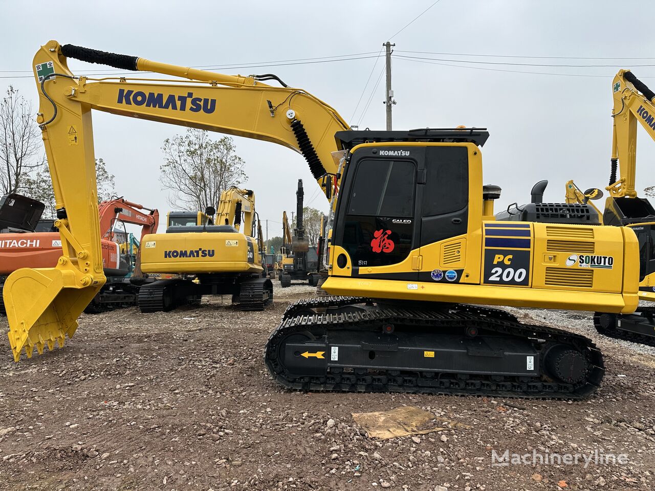 Komatsu PC200-8 excavadora de cadenas