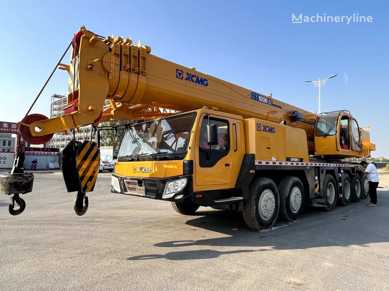 XCMG XCMG QY100K-1 100 ton used mobile truck crane mobile crane grúa móvil