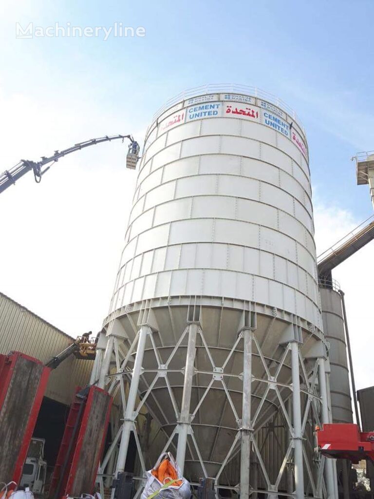 Constmach 3000 Ton Cement Silo | Cement Silo Manufacturer of Turkey silo de cemento nuevo