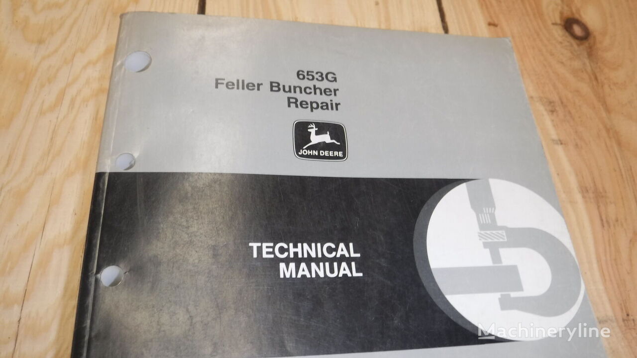 John Deere 653G manual de instrucciones para John Deere 653G excavadora