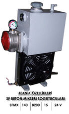 radiador de refrigeración del motor para camión hormigonera